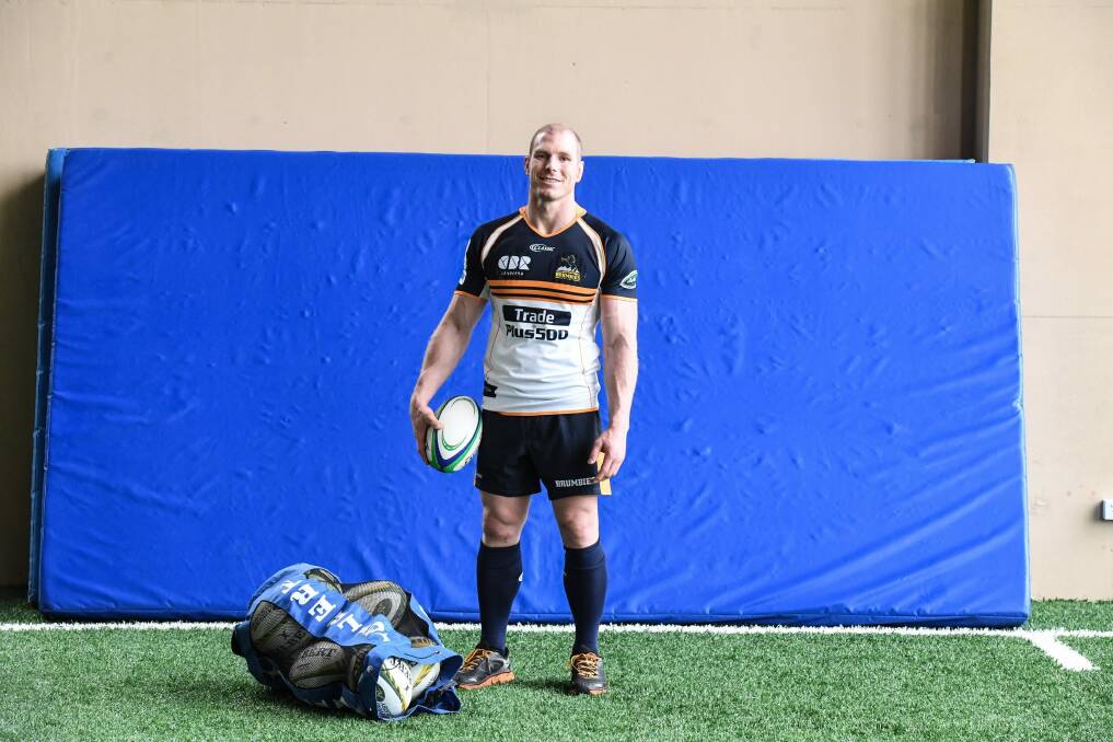David Pocock is set to make his comeback against the NSW Waratahs. Photo: Peter Rae