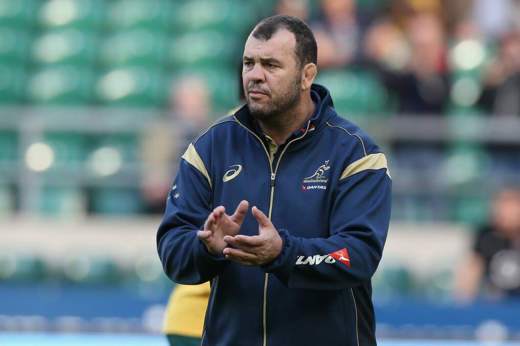 "If I can get the team in the image we want to portray, then I see the results as a consequence": Cheika. Photo: Getty Images