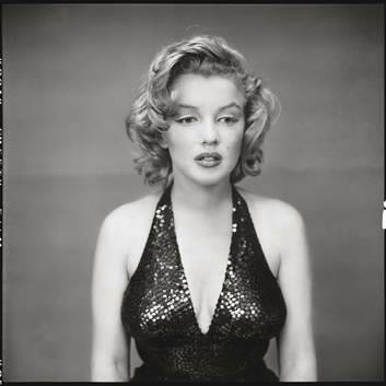 Marilyn Monroe as photographed by Avedon on May 6, 1957. Photo: Richard Avedon