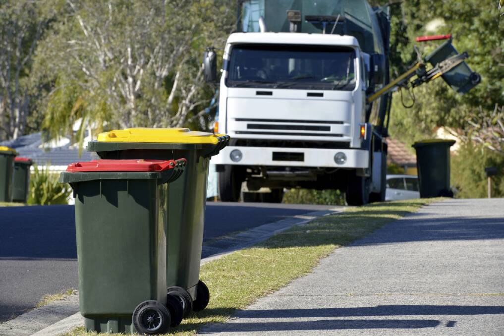 Perth councils could consider fining residents for poor bin behaviour.  Photo: Brian Pamphilon