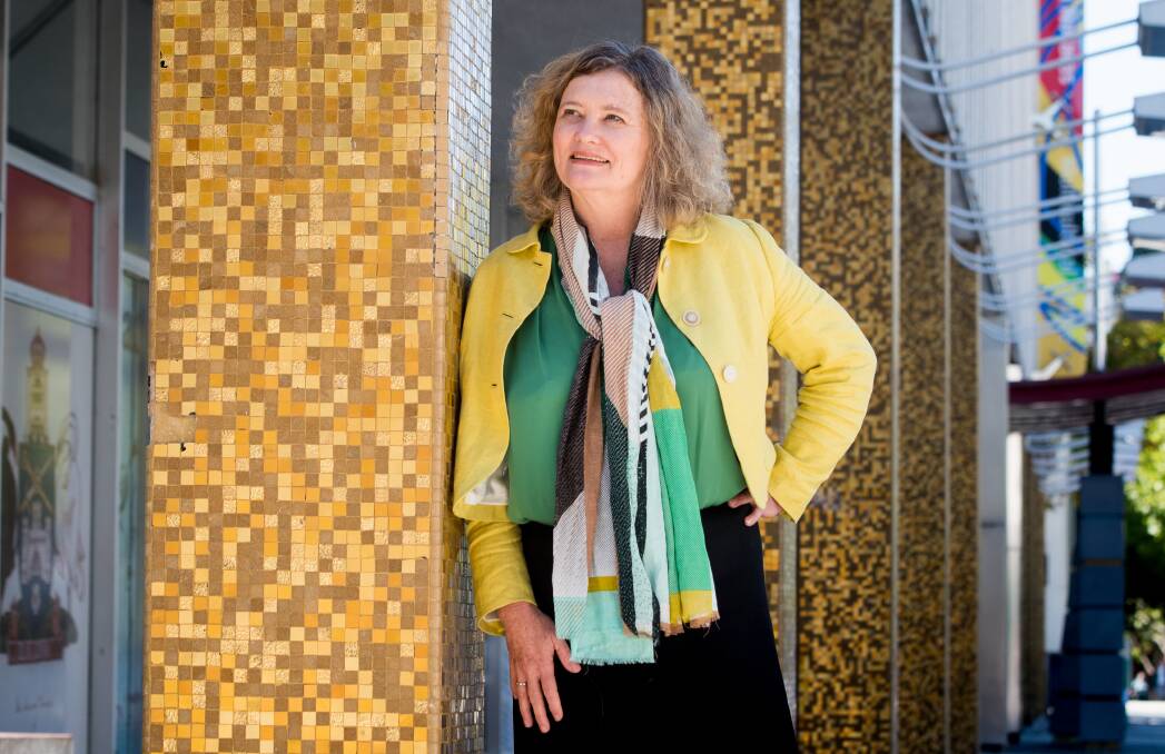 Virginia Rigney, senior curator of visual art at Canberra Museum and Gallery. Photo: Elesa Kurtz