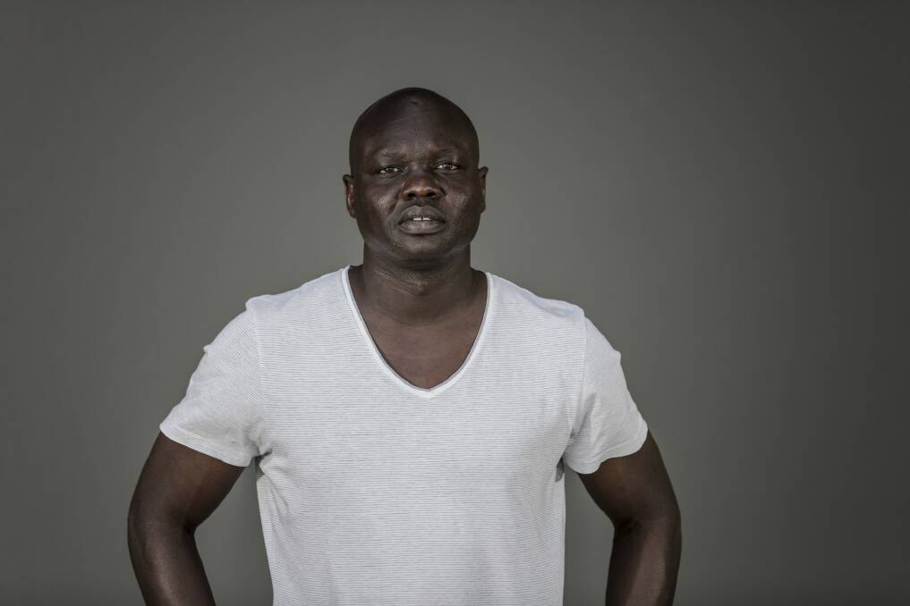 John Akuak helped prevent a machete attack in Belconnen earlier this month. His actions have been praised by prosecutors. Photo: Jamila Toderas
