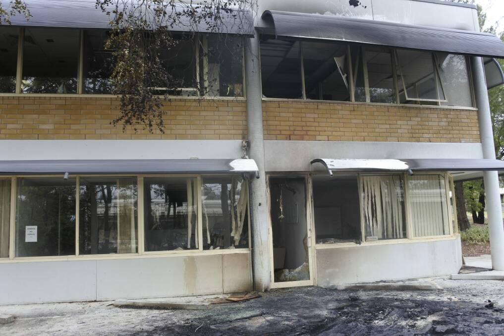 The Australian Christian Lobby headquarters in Deakin was gutted in the December incident. Photo: Clare Sibthorpe