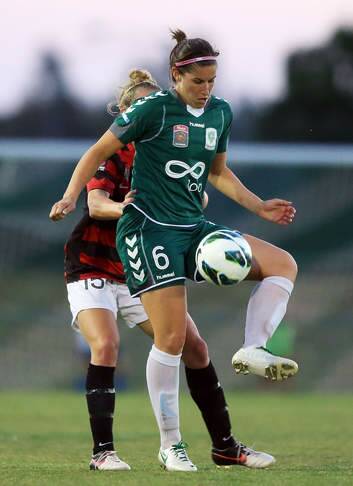 Caitlin Munoz's absence will be a blow for United against Perth. Photo: Getty Images