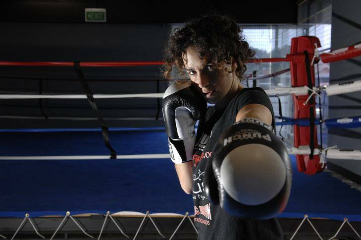Canberra based boxer Bianca Elmir was slapped with a provisional doping ban. Photo: Vikky Wilkes VAW