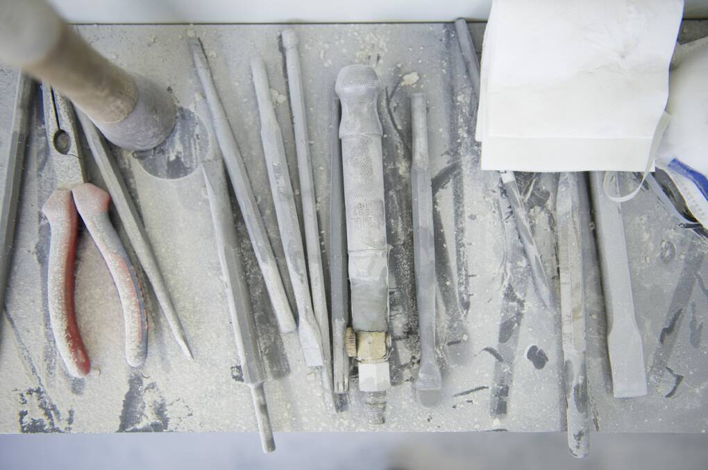 Jacel Luszczyk's tools. 