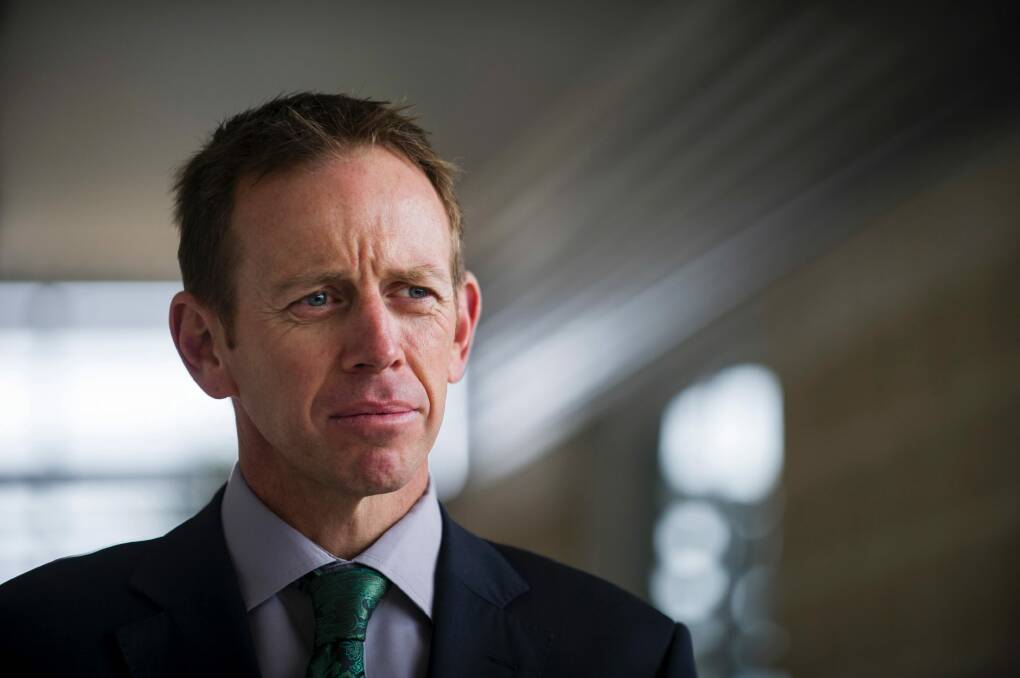 Greens Minister Shane Rattenbury says the laws represent an unwarranted erosion of human rights. Photo: Rohan Thomson