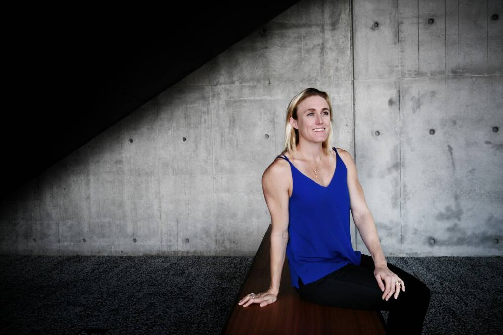 Full of fire: Sally Pearson. Photo: Louise Kennerley