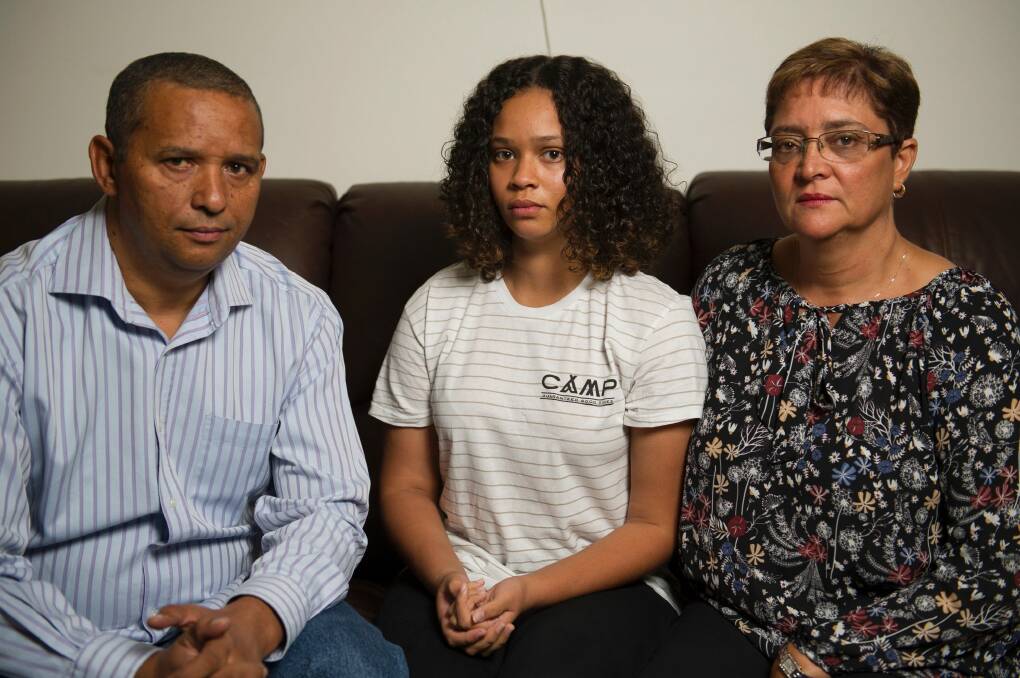 News Clive and Jacqui and their daughter Caitlin Ingram are from South Africa and have been living in Australia since 2011. The Canberra Times Date: 14 April 2016 Photo Jay Cronan Photo: Jay Cronan