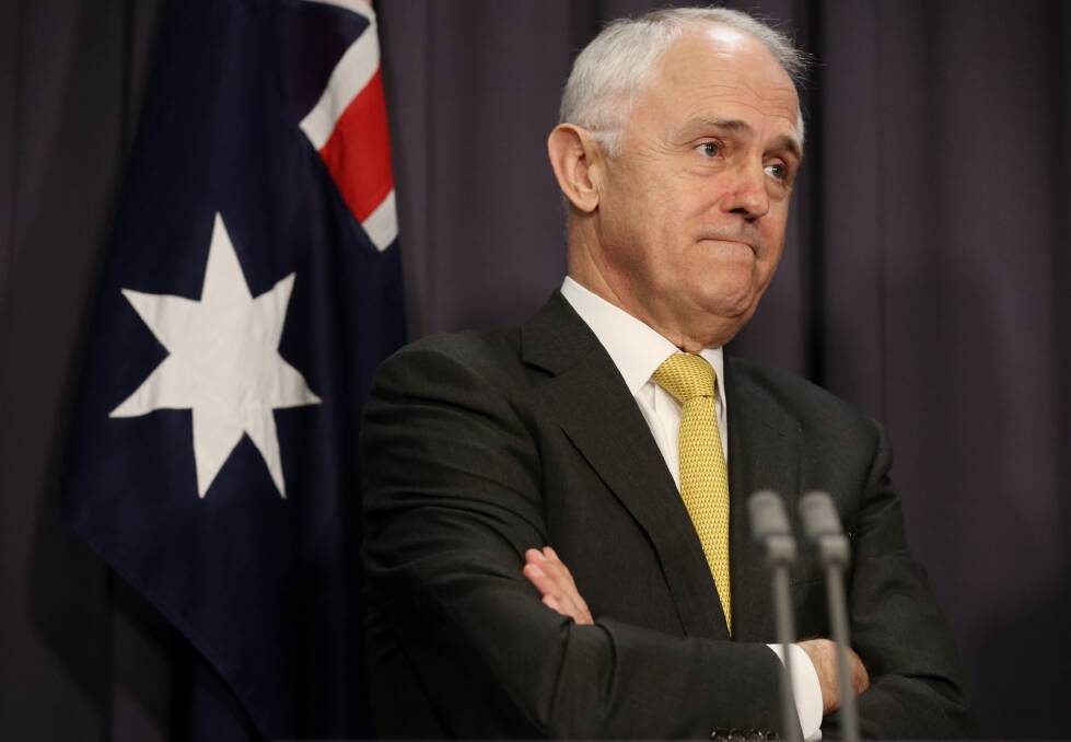Many undecided voters in marginal electorates view Malcolm Turnbull as a "huge disappointment". Photo: Andrew Meares