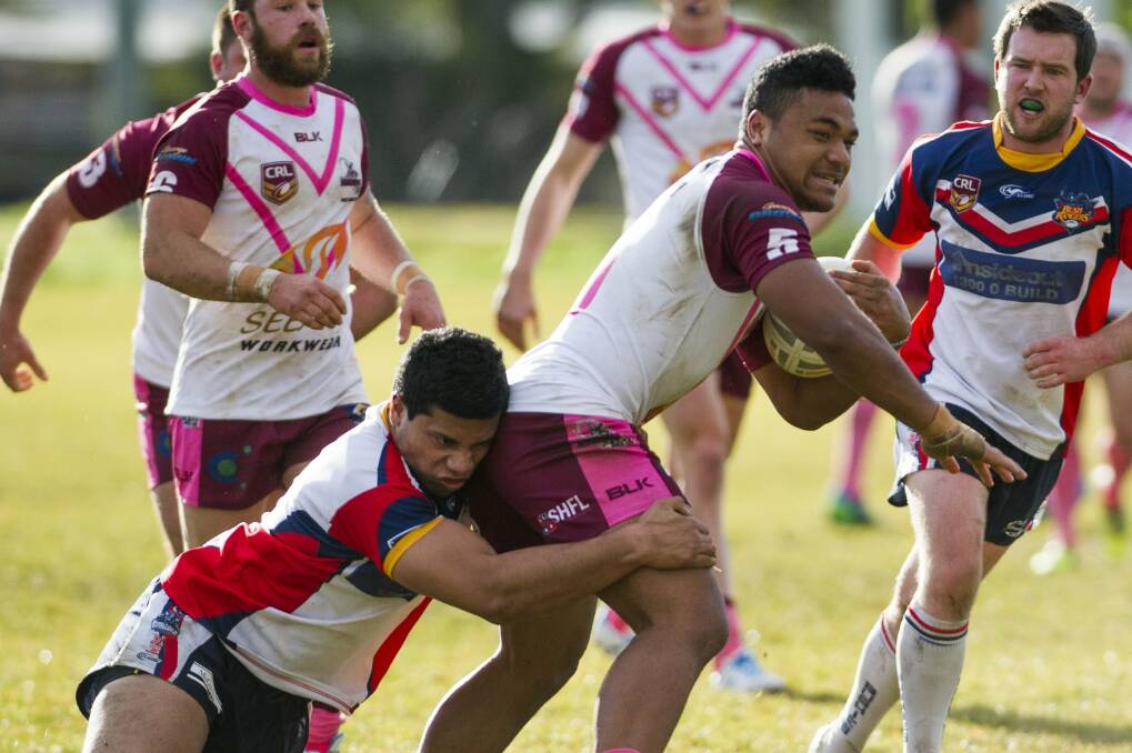 Sione Afemui is part of the Monaro team that's looking to make their third straight NSW Country Championships final.