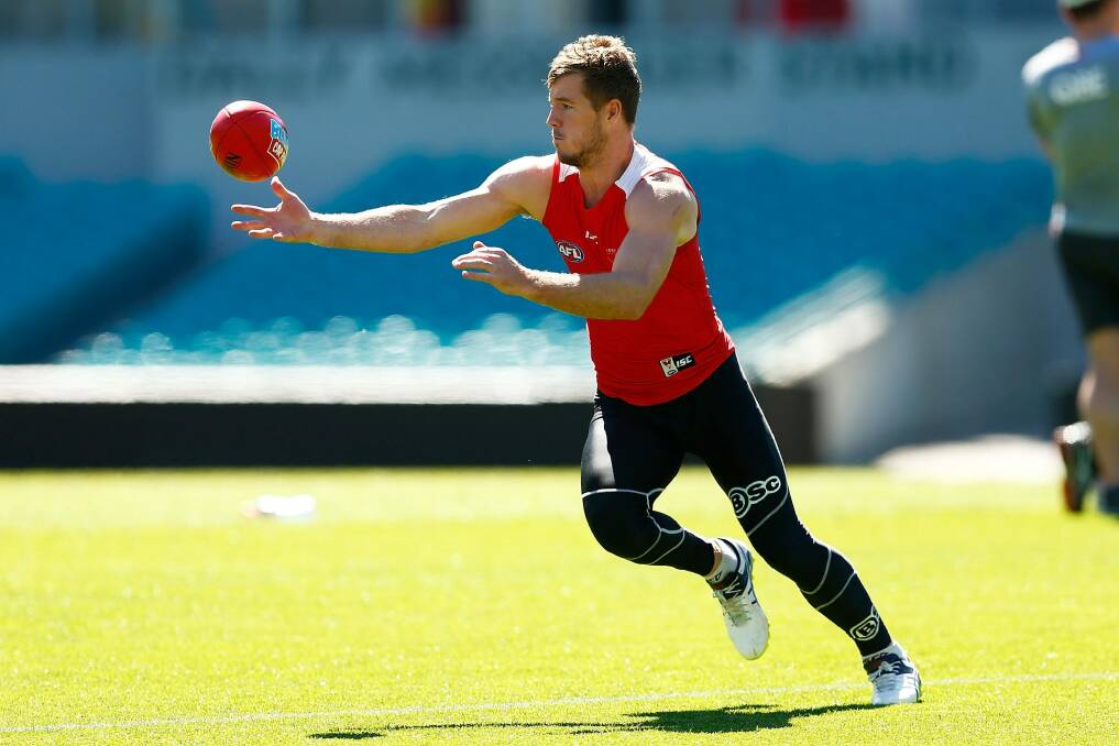 Star: Luke Parker has had the ball on a string this season. Photo: Getty