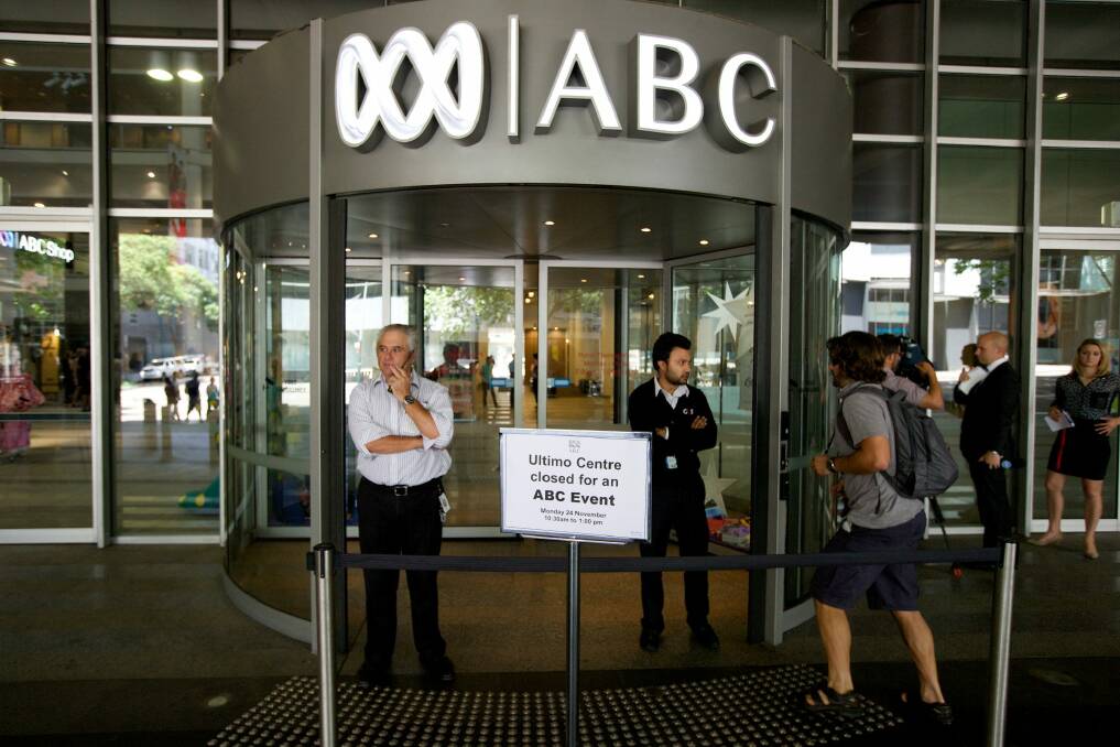 Right call? Big staff cuts announced at the ABC studios in Ultimo, Sydney. Photo: Wolter Peeters