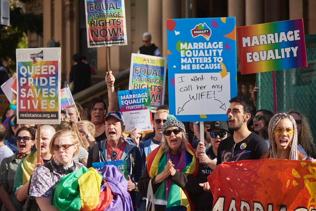 The deadline for enrolling to vote in the postal vote on same-sex marriage closes at midnight on August 24.  Photo: Aaron Bunch