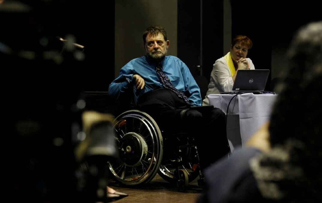 Dougie Herd believes taking feedback from NDIS participants is important for the scheme's evolution. Photo: Simone de Peak