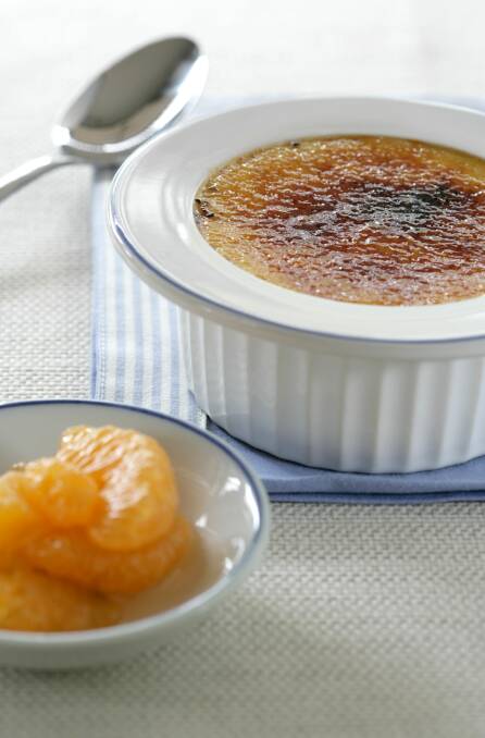 Celebrate National Creme Brulee Day on July 29 with this mandarin version. Photo: Natalie Boog