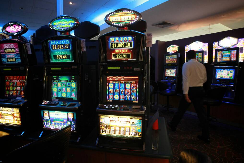 Poker machines take the lion's share of gambling in Canberra, with 63 per cent of revenue coming from problem gamblers. Photo: Alex Ellinghausen