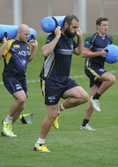 Scott Fardy will be a certain starter for the Brumbies' season opener against the Hurricanes. Photo: Graham Tidy