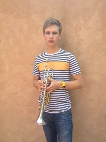 Jazz trumpeter Alex Raupach