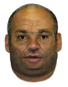 The computer-generated image of the man wanted by police.  Photo: ACT Policing