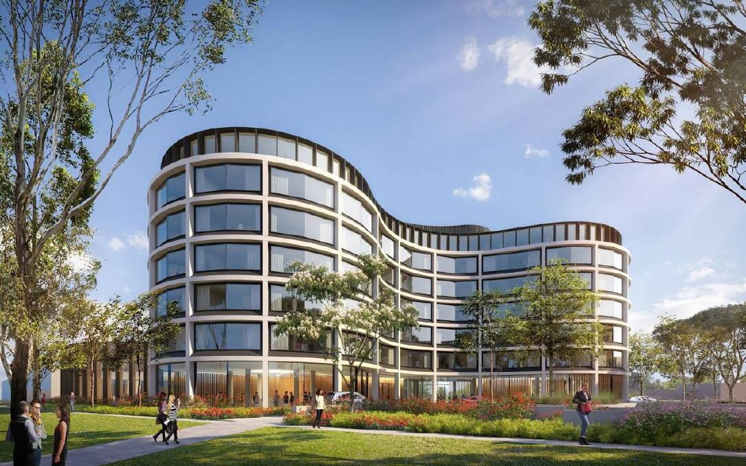 An artist's impressionof the seven-storey hotel development  in Forrest that has been approved.
