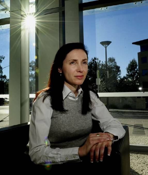 Single mother, Patricia Finkel of Monash spends almost half of what she earns on housing costs. Photo: Melissa Adams