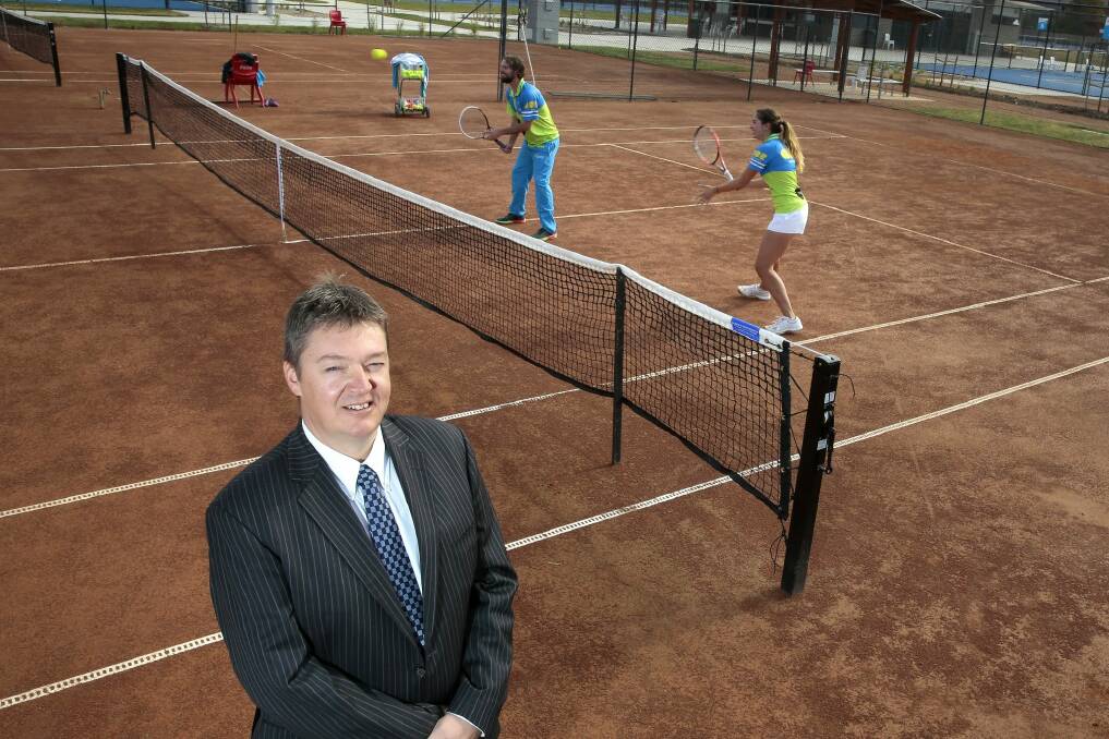 Tennis ACT boss Ross Triffitt. Photo: Jeffrey Chan