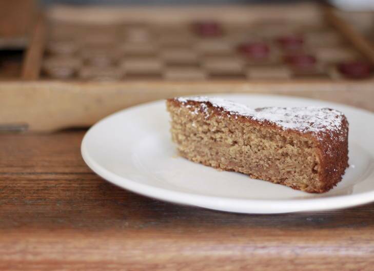 Emiko Davies' persimmon cake from her blog. Photo: Emiko Davies