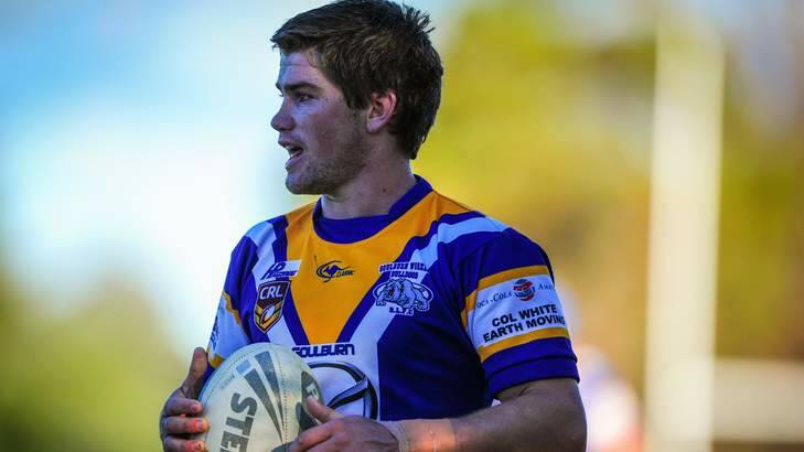 Ben Picker will spearhead the Canberra rep team's CRL title tilt. Photo: Katherine Griffiths