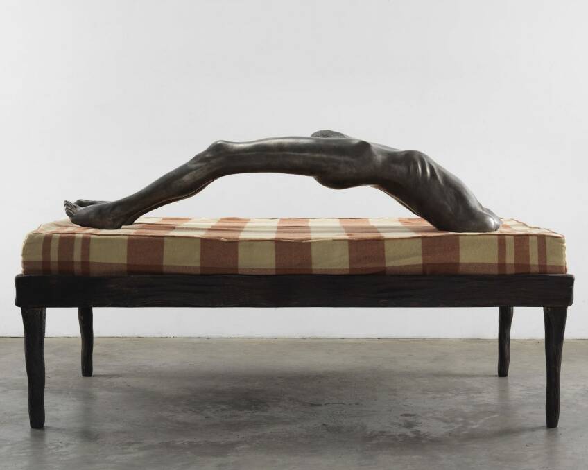 Louise Bourgeois, <i> Arched figure</i>, 1993 
Art Gallery of NSW, Art Gallery of New South Wales Foundation Purchase 2016. In <i>Nude</i> at Art Gallery of NSW.
 Photo: © The Easton Foundation