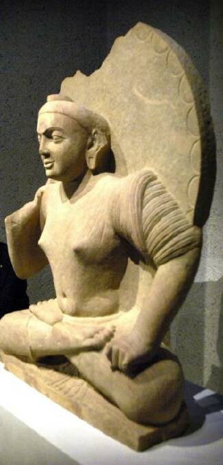 The second century Buddha which was purchased by the NGA in 2007. Photo: AAP