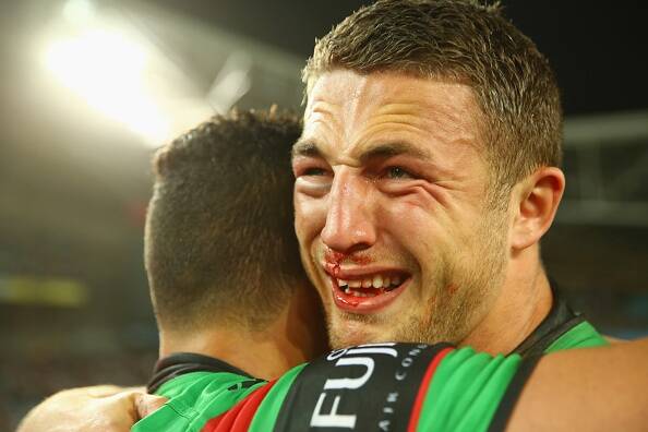 Please explain: Sam Burgess' return to the Rabbitohs is being questioned by the NRL. Photo: Getty Images
