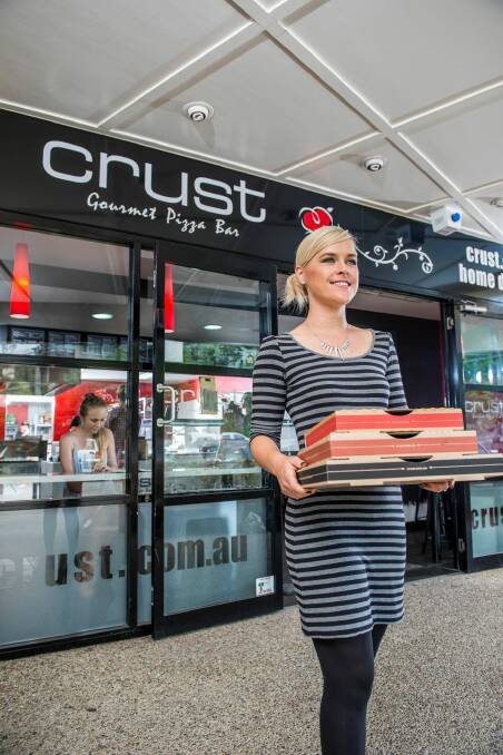 Crust Gourmet Pizza Bar
 is under scrutiny. Photo: Nadine Shaw Photography