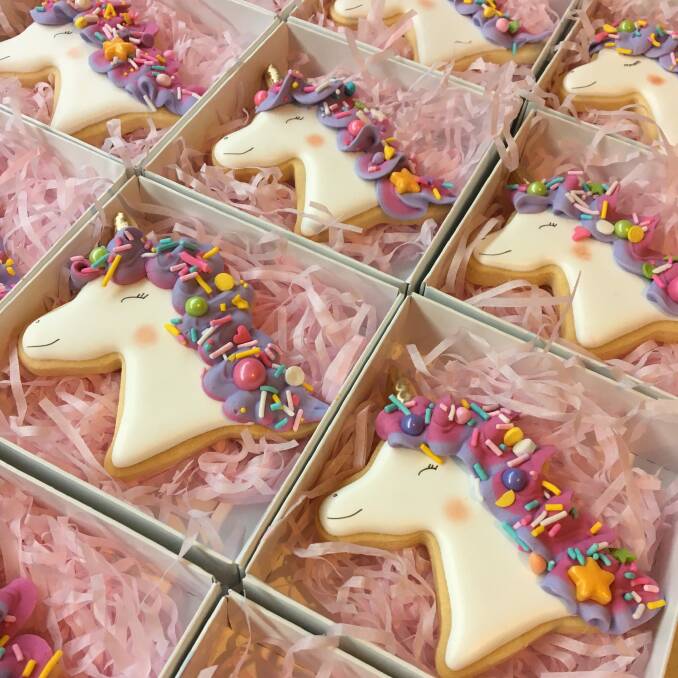The company's unicorn biscuits are 'hands down' its biggest sellers. Photo: Supplied