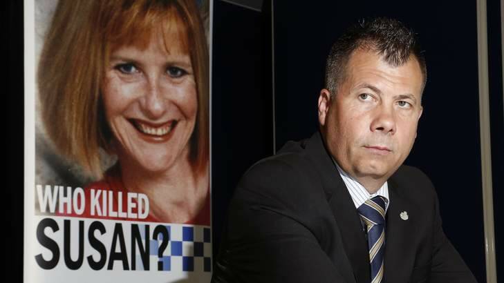 ACT Policing Detective Leading Senior Constable Rick Gill. Police are appealing for information about the unsolved murder of Susan Winburn in 2004. Photo: Jeffrey Chan