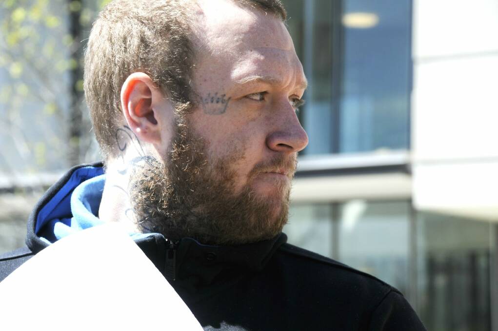 Owen Turnbull leaves the ACT Magistrates Court on Thursday. Photo: Alexandra Back