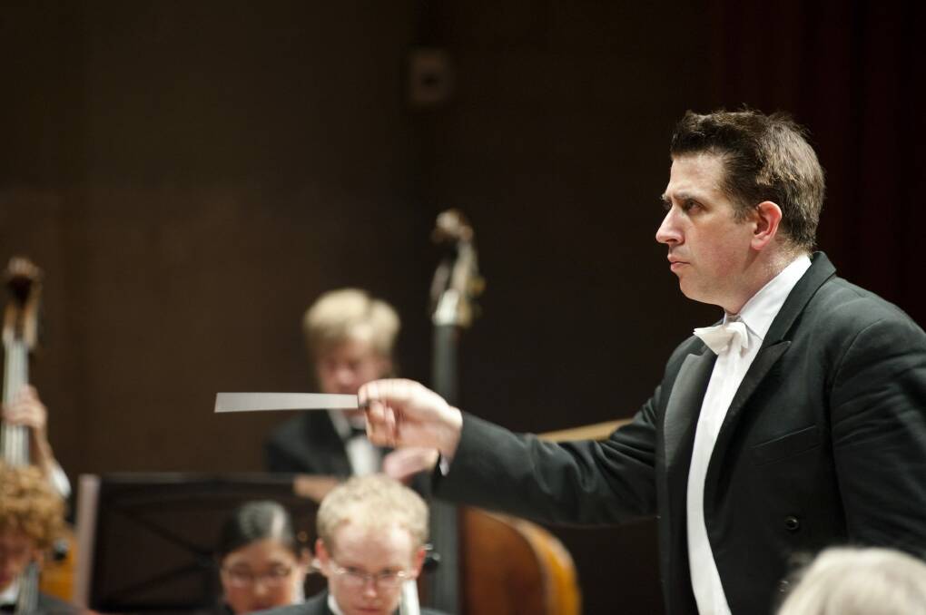 Dr Nicholas Milton has been chief conductor and artistic director of the CSO for almost 10 years. Photo: Lindi Payne Holly