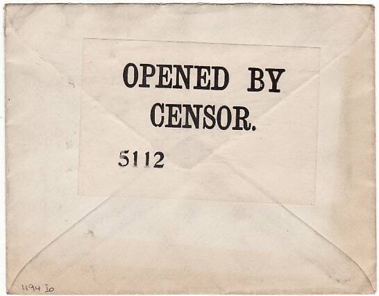 Censor shock: During the Great War, anyone with a foreign-sounding name found themselves under suspicion.