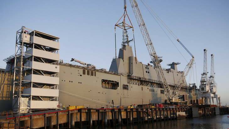 HMAS Canberra. Photo: Supplied