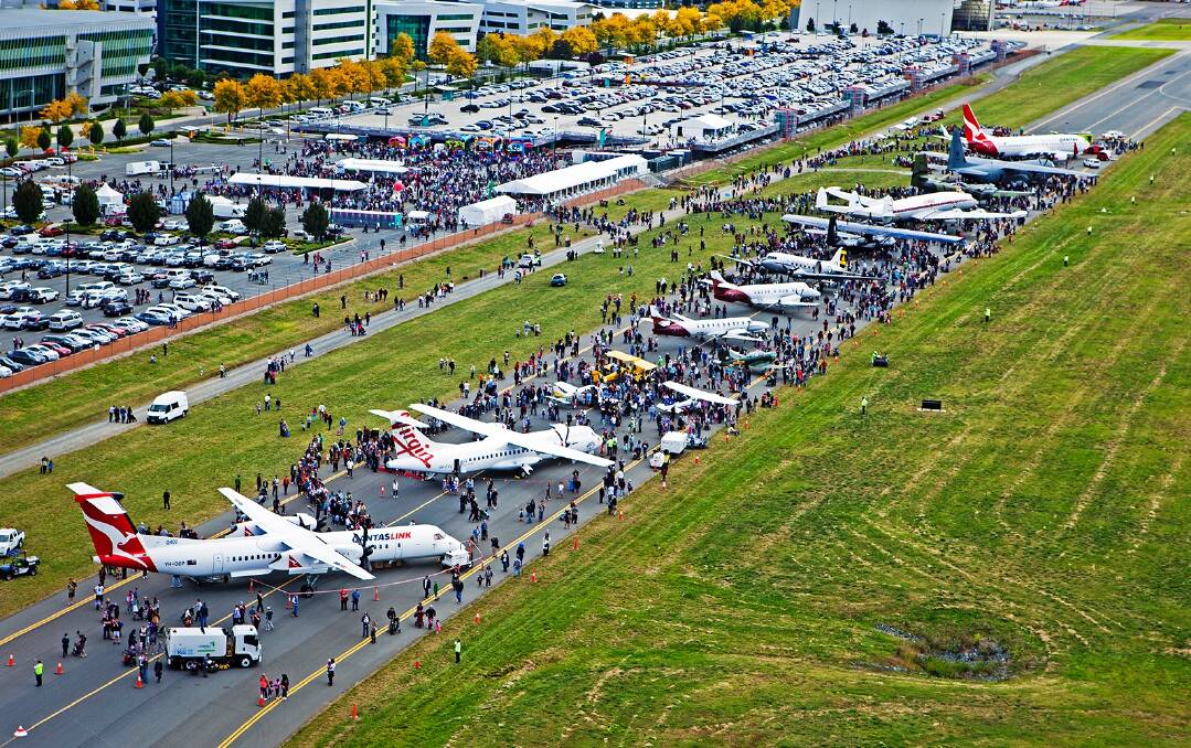 Canberra Airport Open Day is on Sunday, April 8. Photo: Ginette Snow