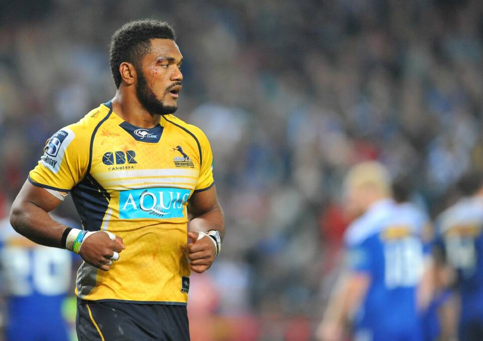 Henry Speight has been ruled out for up to eight weeks after suffering a fracture above his left eye. Photo: Getty Images