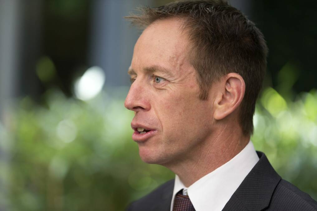 The Greens' Shane Rattenbury: Moving to force the government back to the drawing board on Manuka Oval. Photo: Ray Vance