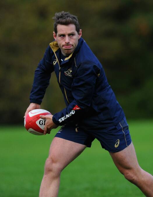 Bernard Foley is set to start in his first Test in Europe. Photo: Getty Images