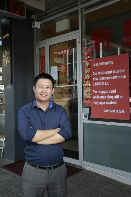 New owner: Richard Hou says he has lost customers. Photo: Jeffrey Chan