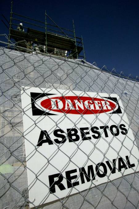 ACT has among the highest rates of asbestos linked cancer in the country.  Photo: supplied