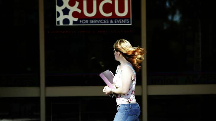 Canberra's university students are less likely to abandon studies in their first year than most Australian university students. Photo: Louie Douvis