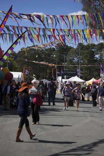 The 2013 National Folk Festival  saw its way clear after two financially disastrous years in 2011 and 2012. Photo: Jessica Hunter-Dickson