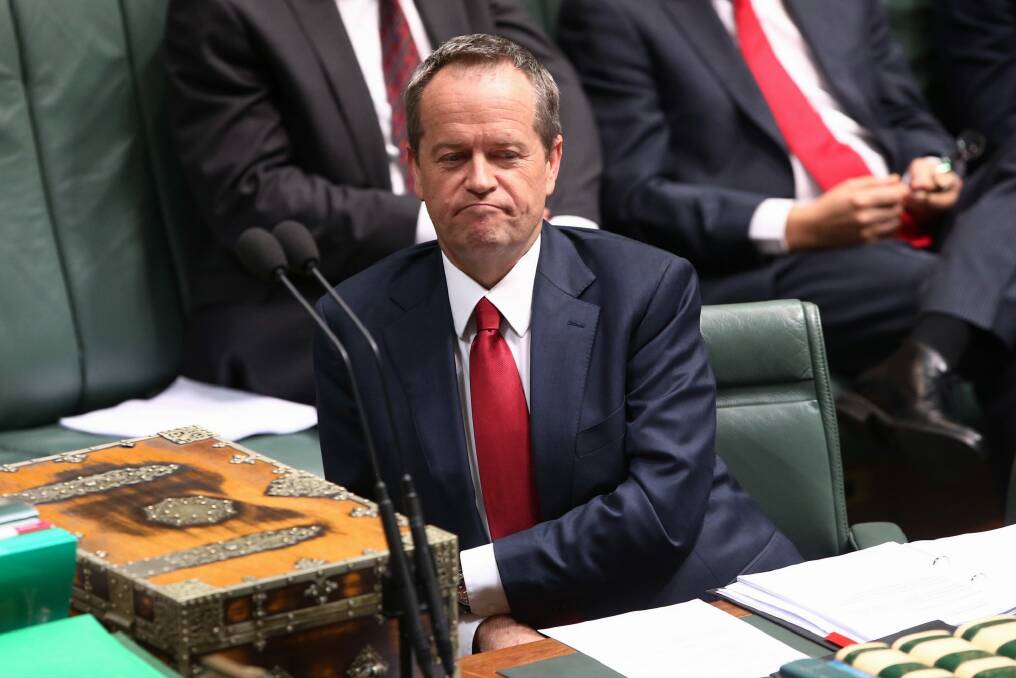 Bill Shorten copped ''tacky and fake''. Photo: Andrew Meares