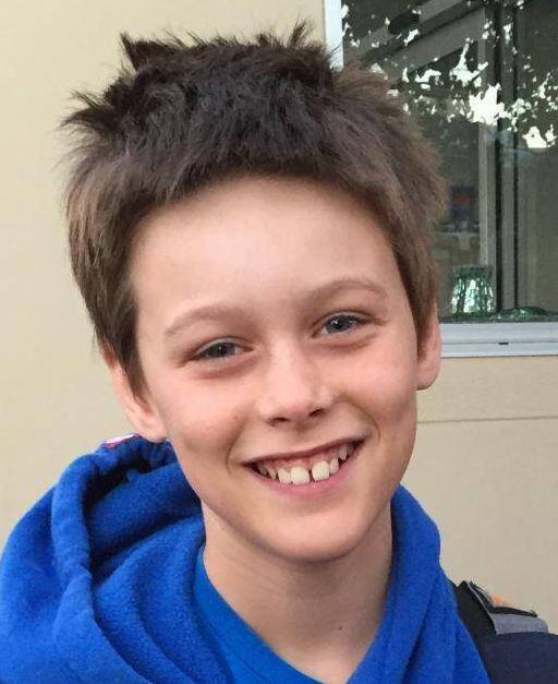 Dylan, an 11-year-old boy missing in Amaroo. Photo: Supplied