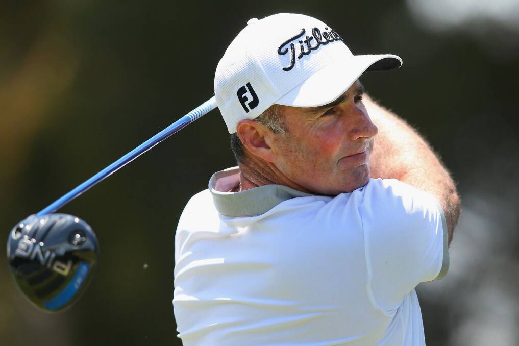 Matt Millar is poised to strike at the Australian PGA Championships. Photo: Michael Dodge